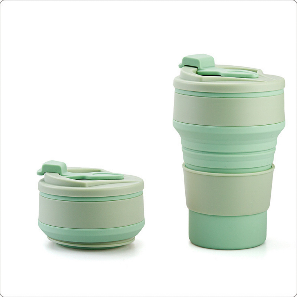 Portable Travel Silicone Cup