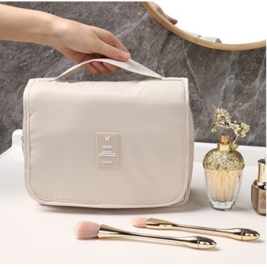 Travel toiletry hanger bag high quality water proof pouch makeup organizer upgrade size