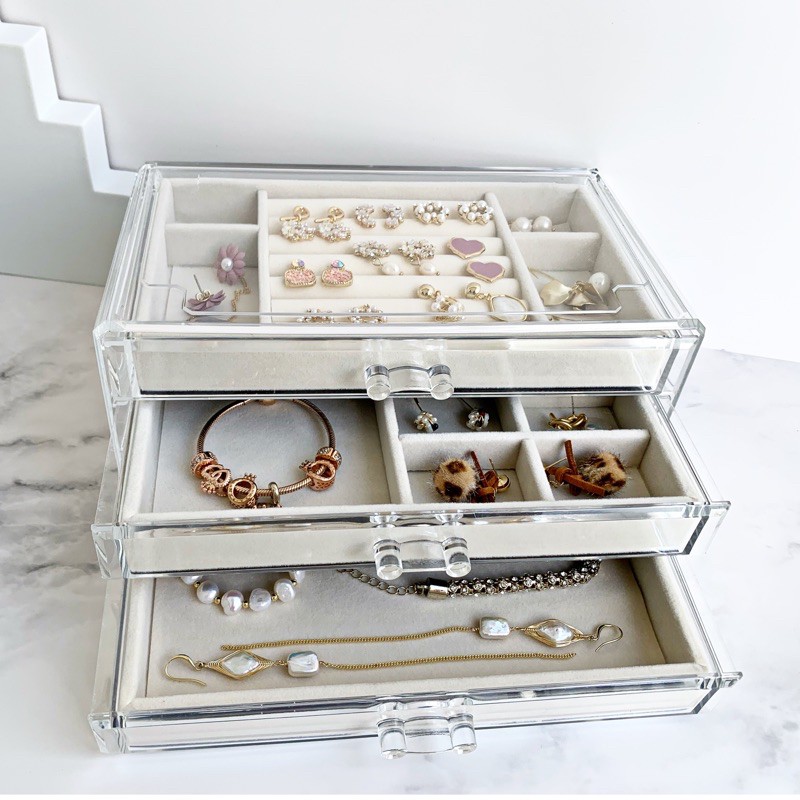 Jewellery tray handmade earrings organizer